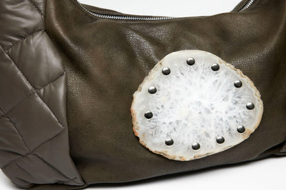 Natural Agate Shoulder Bag