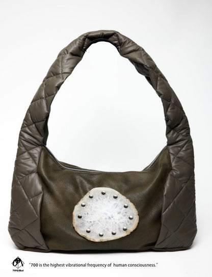 Natural Agate Shoulder Bag